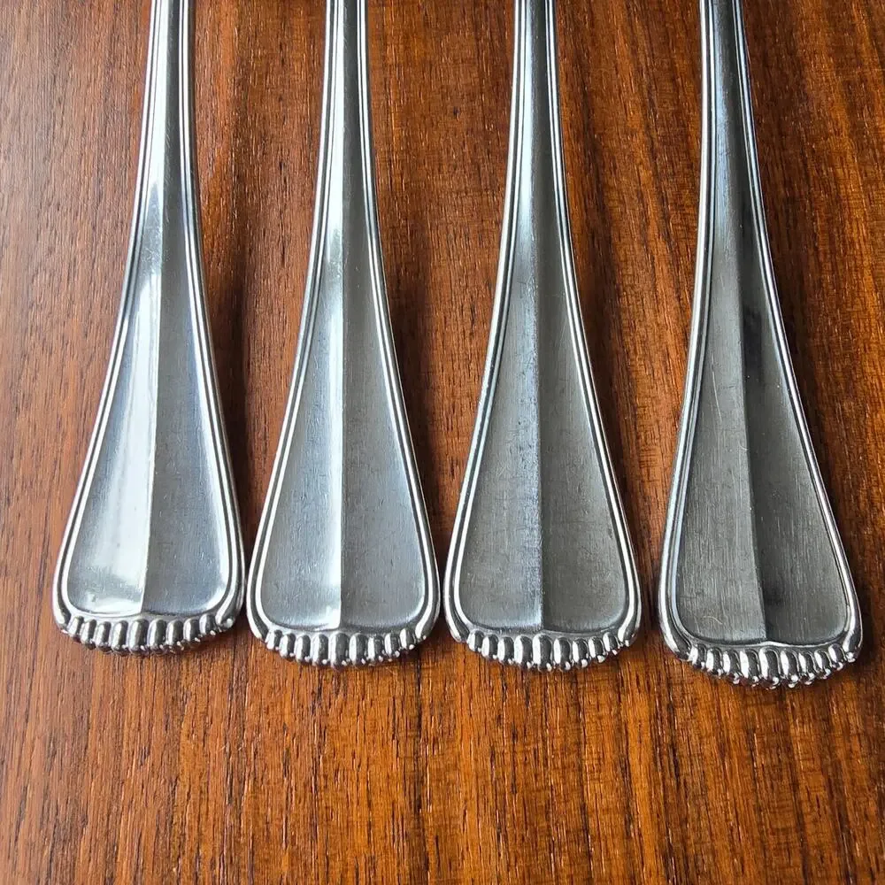 Towle Hamilton Dinner Forks Stainless Steel Germany 18/8 Satin Handle Set of 4